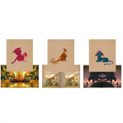 Тетрадь А5 48л "Фантастические существа" КанцЭксмо ТКФ488536