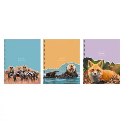 Тетрадь А5 80л "В мире животных" КанцЭксмо ТСЛ808446