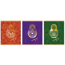 Тетрадь А5 48л "Народный мотив" КанцЭксмо ТКФ488457