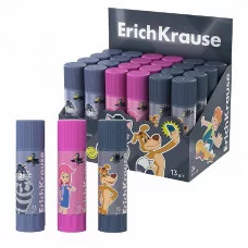 Клей-карандаш ErichKrause EasyStick Простоквашино, 13г, ассорти  60499