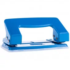 Дырокол OfficeSpace 10л., металлический, синий Спейс 178805