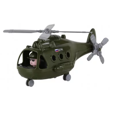 Вертолёт военный "Альфа" (в сеточке) 72436