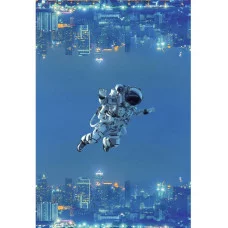 Книга для записей А6 64л "Космическое настроение" КанцЭксмо КЗ6644121