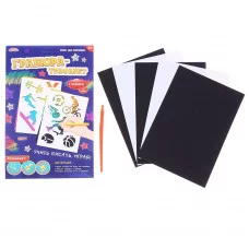 3 гравюры и 2 трафарета "Спорт" с цветным основанием 1063919