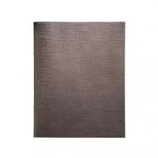 Тетрадь 96л клетка бумвинил "Metallic" коричневый HATBER 96Т5бвВ1 225520