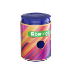Точилка пластиковая Berlingo "Glitch", с контейнером, 1 отверстие 352563
