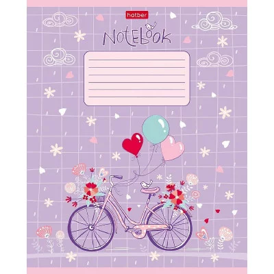 Тетрадь 24л А5ф клетка на скобе   5 диз.в блоке скругл.углы серия -Замечтательно!- ТК2913