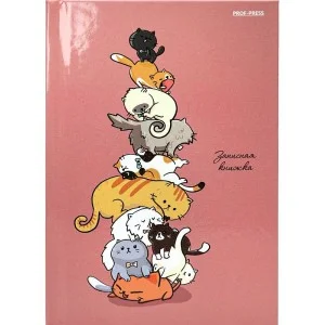 ЗАПИСНАЯ КНИЖКА. А6 64л. БАШНЯ 7БЦ,глянц.ламинирование, цвет.мелов.обл. 64-6706