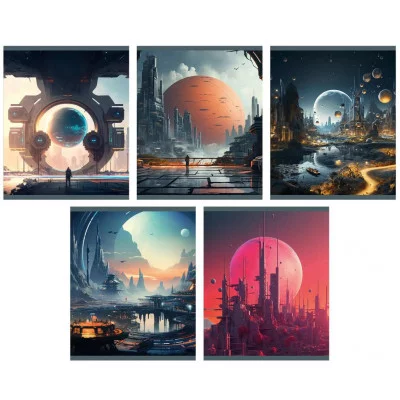 Тетрадь 165х202 48л "Другие галактики"  КанцЭксмо ТК489109