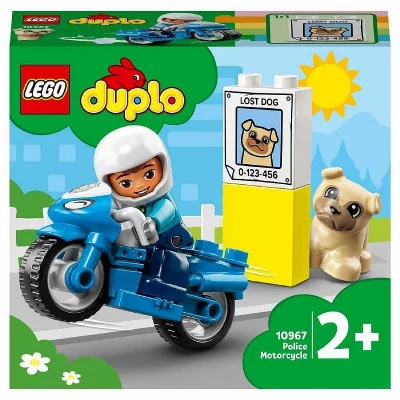 Констр-р LEGO DUPLO Полицейский мотоцикл 10967
