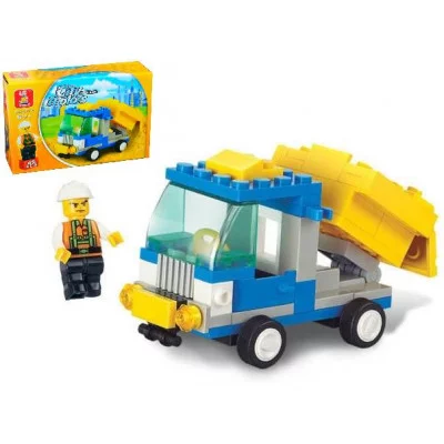 К-р "Городские службы-Самосвал" 65 дет.в коробке