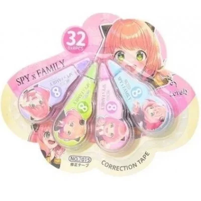 Корректирующая лента /набор 4 штуки/: "АНИМЕ" 7015