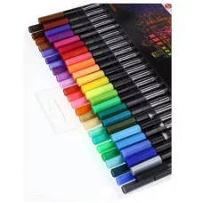 Набор ручек капиллярных 48 цв. AMSTERDAM (НР-4747) гексагональный корпус, d=0,4 мм НР-4747