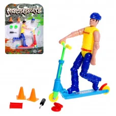 Пальчиковый самокат c фигуркой №SL-05426 МИКС 6245276