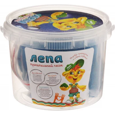 Термохромный песок Лепа (из пурпурного в синий) 0,5 кг, ведре 00-00000223