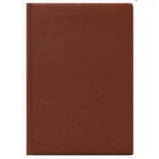 ЕЖЕДНЕВНИК А6, 160Л., НЕДАТИР. ВИЛАДЖ СВЕТЛО-КОРИЧНЕВЫЙ ПЕРЕПЛ.КОЖЗАМ 160П-2855