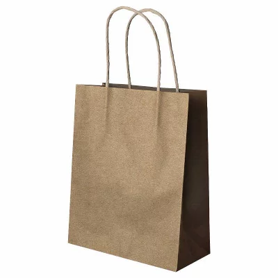 Пакет подарочный 1шт 18*23*10см MESHU, крафт 354551