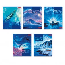 Тетрадь 96л линейка мелов "Вселенная" ассорти  60г/м2 СВЕТОЧ 96ТСК5_1_3_2 000353 229435