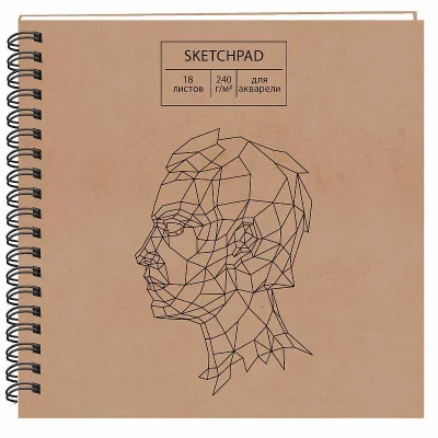 Скетчпад 190х190 18л "Craft life. Дизайн 5" КанцЭксмо СПСФ18140