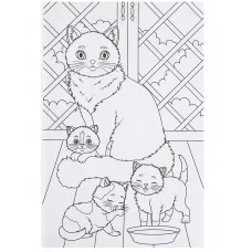 МАКСИ-РАСКРАСКА. ДОМАШНИЕ ЖИВОТНЫЕ 978-5-378-34529-8