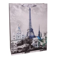 Dream cards Пакет подарочный с мат.лам. 31х40х12см (XL) Незабываемый Париж, 210 г ПКП-2636