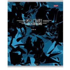 Тетрадь ЛИНИЯ 48л. В СТИЛЕ МИЛИТАРИ - 2 (48-5724) цвет. мелов. обл. 48-5724