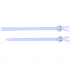 Ручка шар. синяя на масляной основе "Darvish" "зайка" цвет ассорти DV-8183-1