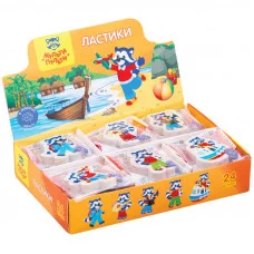 Ластик Мульти-Пульти "Приключения Енота", фигурный, термопластичная резина, 45*35*8мм 255552