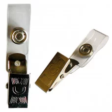 Держатель для бейджа,пластик/металл, без бейджа, цена за 1шт. 2019 J.Otten 86049