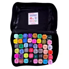 Набор маркеров двуст для скетчинга FANTASY TONES 48шт. (МП-7946) скош/пулев наконеч МП-7946