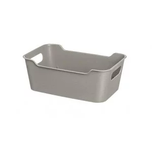 Корзинка универсальная "Mango" 2,4л. 230х160х90мм (серый) ХТ3055