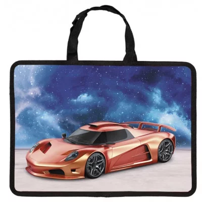 Папка пластиковая А4 "Sport car"  КанцЭксмо ПП40111