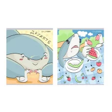 Тетрадь А5 48л "Акула и гуси" КанцЭксмо ТК489203