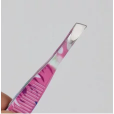 Пинцет №1 скошенный узкий 8,5см Ассорти пакет QF 3940237