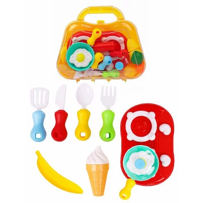 Набор посуды (14 предметов) "МОЯ КУХНЯ-3" (свет,звук, в блистере) (Арт. Y14727149)