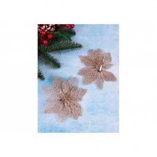 Набор белых пластиковых бабочек 16,5*12 см 2 шт НУ-4949