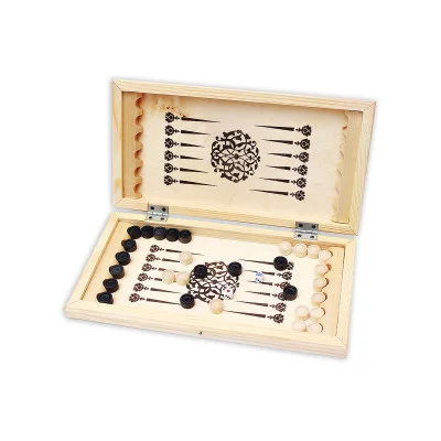 НАРДЫ ДОРОЖНЫЕ (деревянные фишки) 290х145 мм (Арт. ИН-7515) ИН-7515