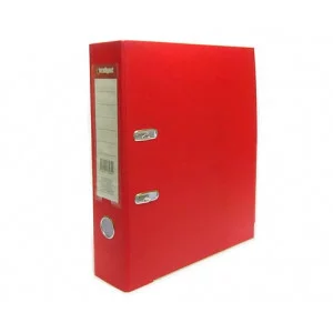 Регистратор 8,0 см. 2-х сторонний PVC INTELLIGENT BS-129 Красный 308133