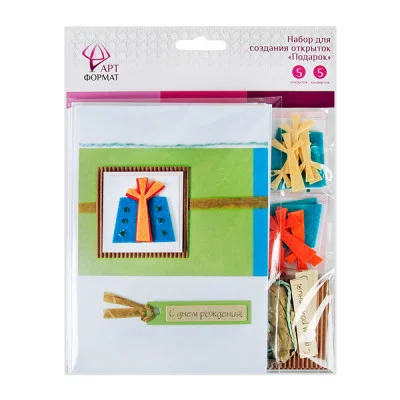 Набор д/создания открыток ПОДАРОК АРТформат 106369