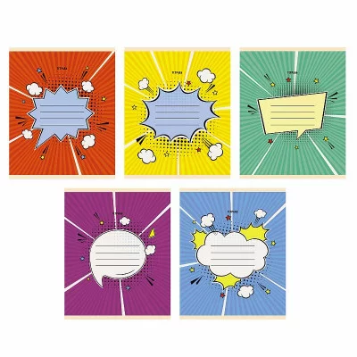 Тетрадь А5 18л "Комикс" КанцЭксмо ТКЛ187036