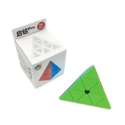 Кубик-Головоломка CQ-43/CJ-21/CE-120 "Пирамида" грань 10см, матовая, в к/кор №FX8808 (2/144/288)  316424