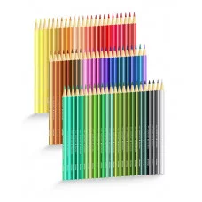 Карандаши акварельные Berlingo "SuperSoft. Рыбки", 72цв.+кисть, трехгран., заточен., картон, европод