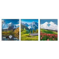 Тетрадь А5 80л "Горные вершины" КанцЭксмо ТС808561