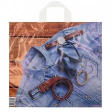 Пакет петлевая ручка Мужской 110мкм 40*36 12060-ПеР