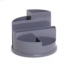 Подставка для канцелярских принадлежностей "Classic" серый ATTOMEX 4102401 376821