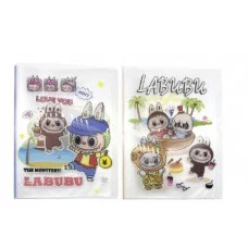 Папка на 20 карманов А4 DI-42 корешок 15мм, пластик, с рисунком, ассорти XSL-1906 332505