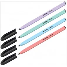 Ручка шариковая Berlingo "Instinct" синяя, 0,7мм, корпус ассорти 295484