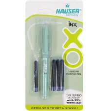 Ручка перьевая син. корпус ассорти INX XO HAUSER H6366
