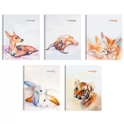 Тетрадь 165х202 96л "В мире животных"  КанцЭксмо ТС2Л968451