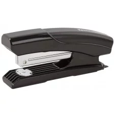 Степлер №24/6, 26/6 BRAUBERG "Black Jack", до 20 листов, антистеплер, черный, 227764
